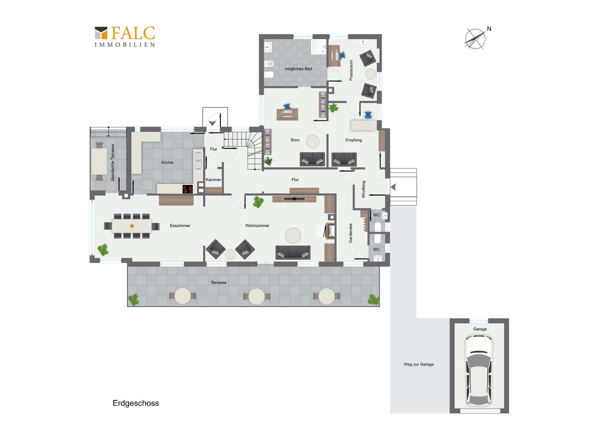 Erdgeschoss Grundriss